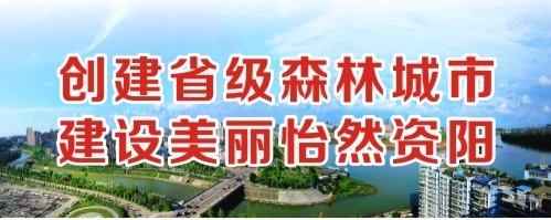 美女露胸操逼视频下载创建省级森林城市 建设美丽怡然资阳